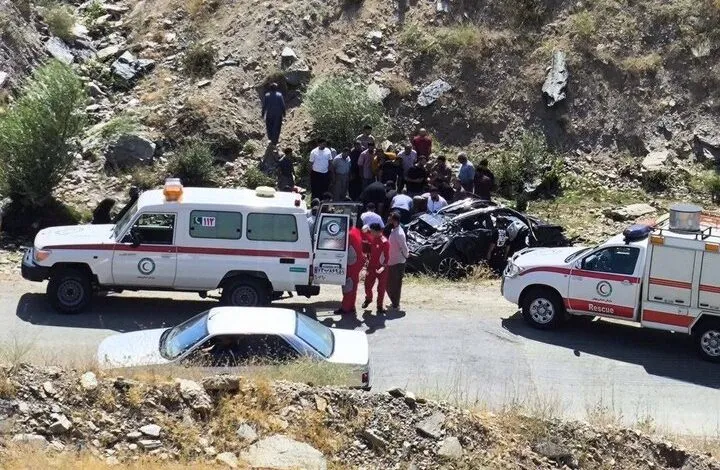 سقوط خودرو به دره در محور بانه ـ سقز ۴ کشته برجا گذاشت