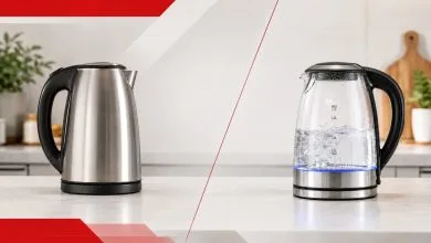کتری استیل و کتری شیشه ای